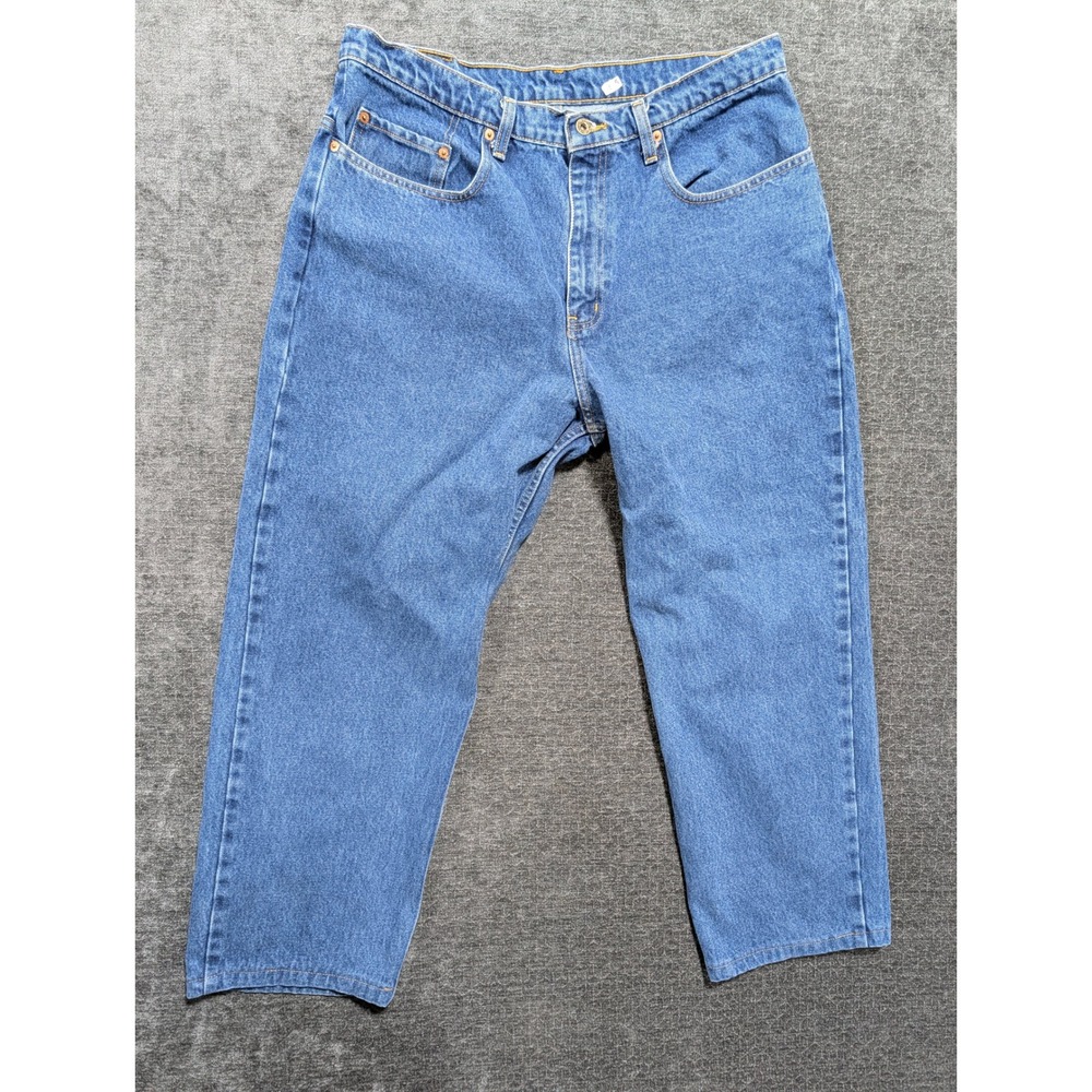 Polo Jeans Co Ralph Lauren Mens Medium Wash Straight Denim Jeans 1505